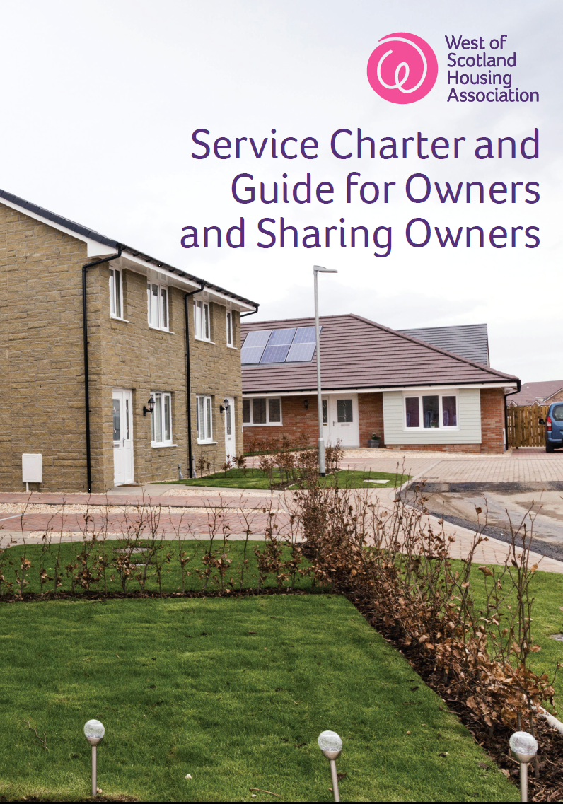 Service Charter And Guide For Owners And Sharing Owners Leaflet Front Cover